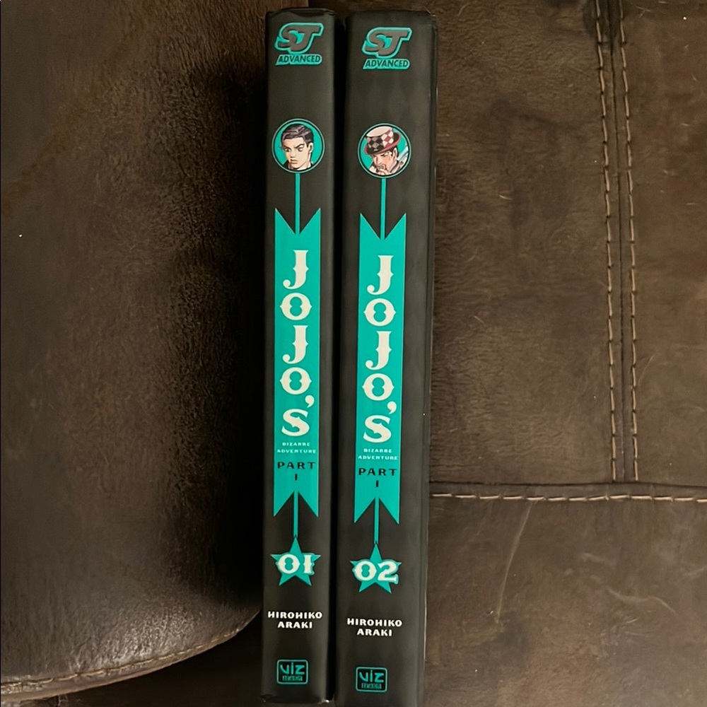 JoJo's Manga Part 1 and 2 Set